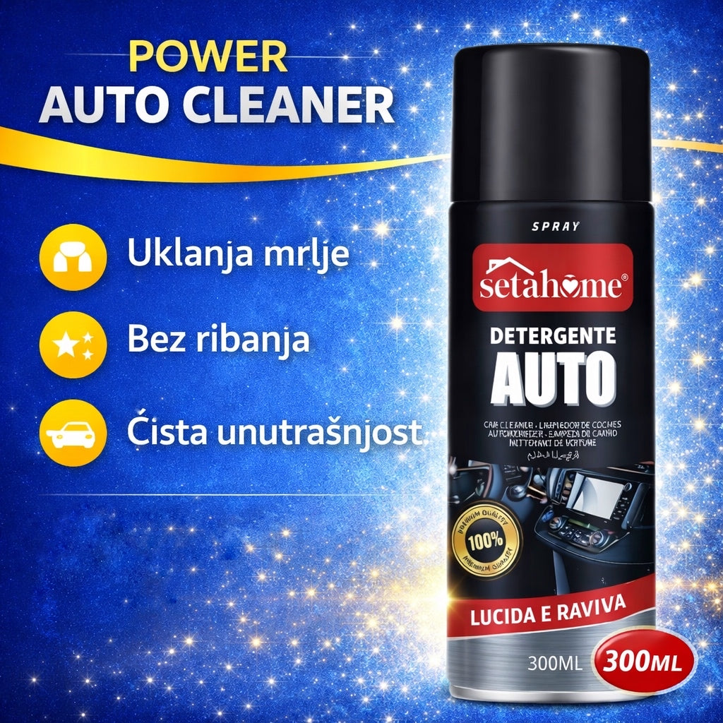 ✨Setahome Auto Cleaner Spray čišćenje unutrašnjosti automobila. Dubinsko čišćenje bez napora! 1+1 GRATIS