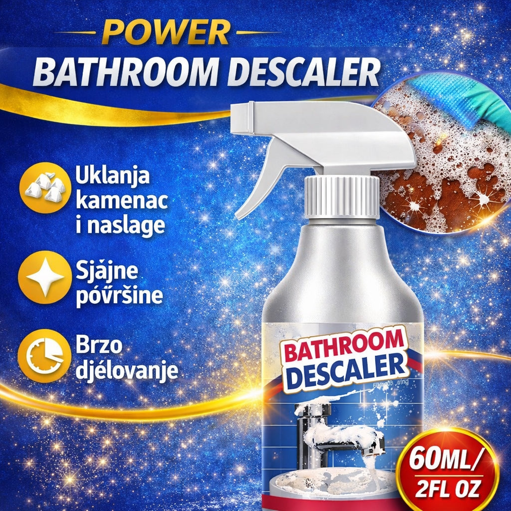 Bathroom Descaler sprej za čišćenje kupaonice - KUPAONICA KOJA BLISTA KAO NOVA ZA NEKOLIKO MINUTA!