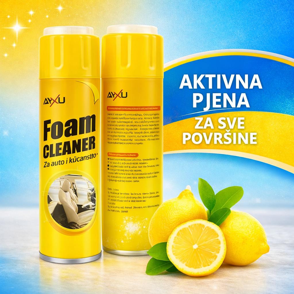 Efikasna čarobna pjena za temeljito čišćenje bez muke! Dubinski čisti i ostavlja površine svježe i blistave! 1+1 GRATIS