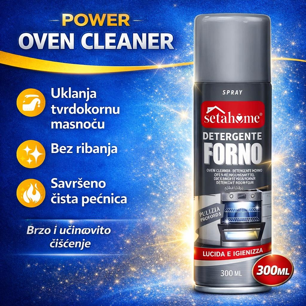 Setahome sprej za čišćenje pećnice - Dubinsko čišćenje bez napora!✨ 1+1 GRATIS